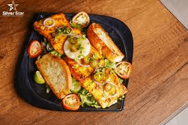 Loaded Veg Open Sandwich