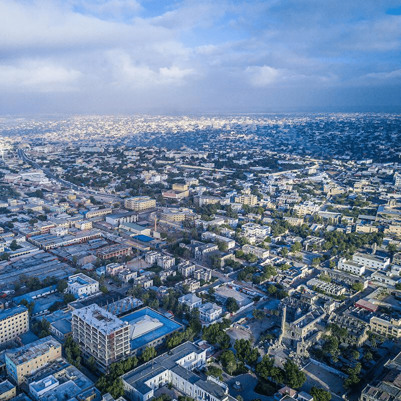 Mogadishu city view